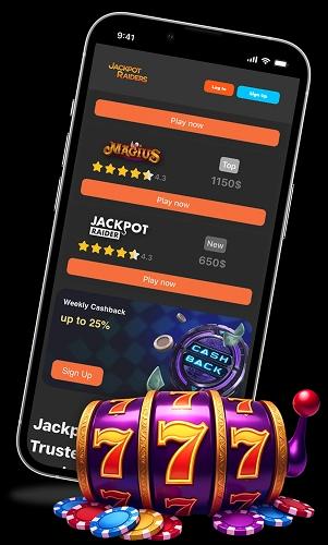 Jackpot Raider Casino UK Mobile